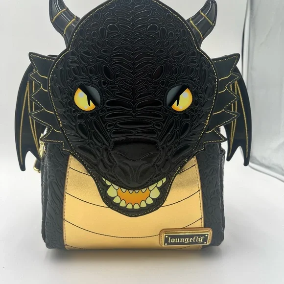 Loungefly | Bags | Loungefly Fourth Wing Black And Gold  display picture 1